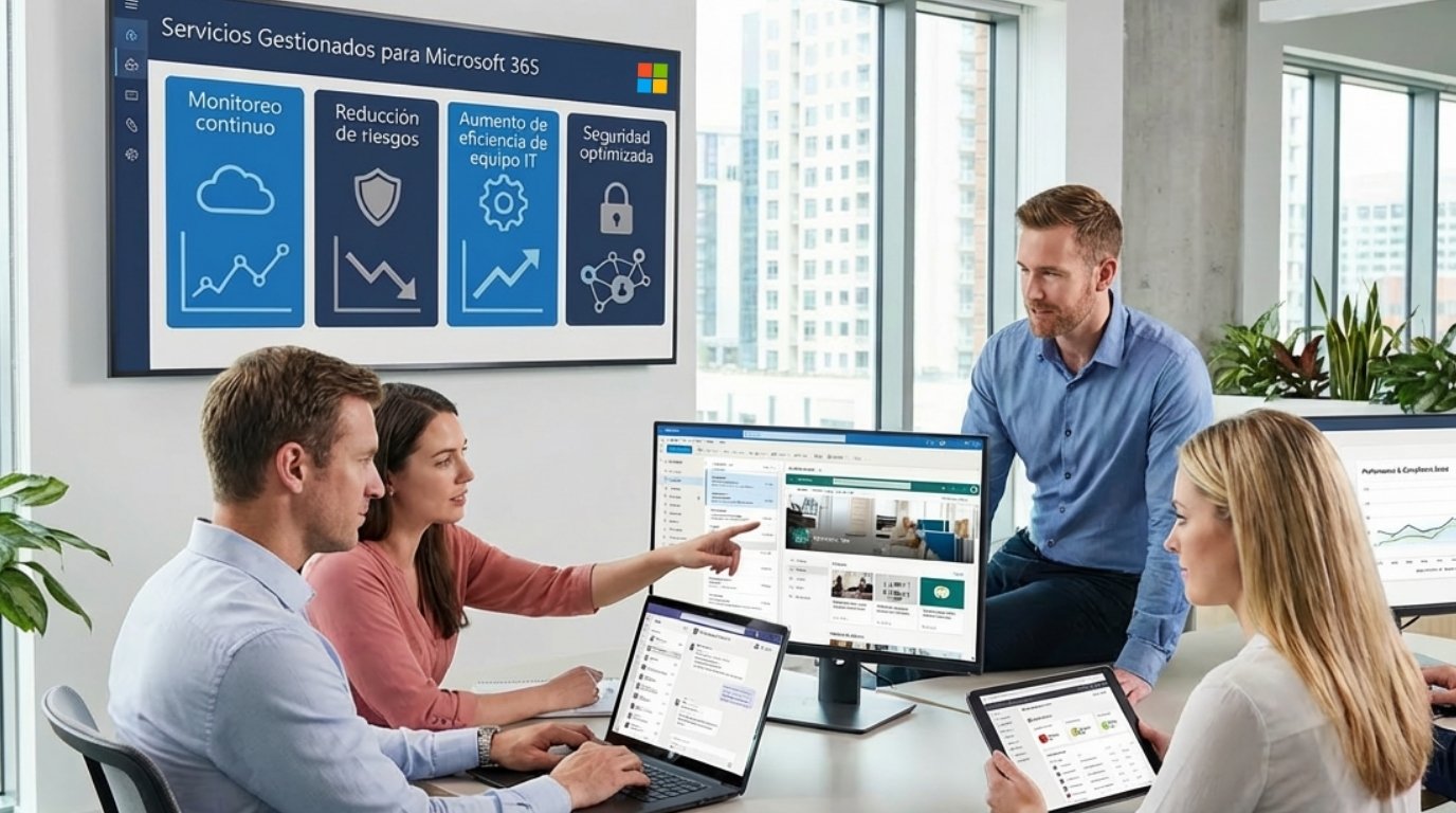 Servicios gestionados para Microsoft 365 qué son y beneficios